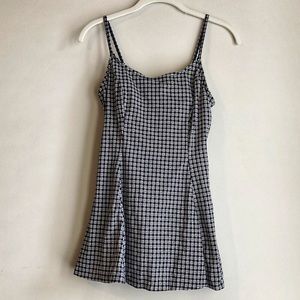 Vintage Gingham Pin Up Swimsuit